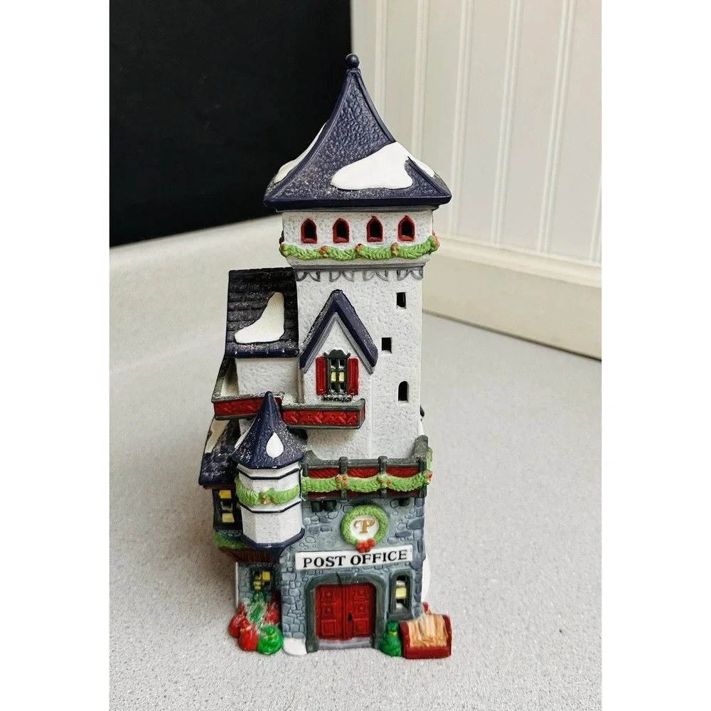 Department 56 1992 Heritage Village North Pole Series Post Office 5623-5 Retired